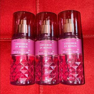 BBW 3pc Travel Size - Covered In Roses  FFM